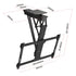 Artiss Motorised Ceiling TV Mount 32-75 Inch Flip Down Smart Remote VESA 600x400