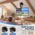 Artiss Motorised Ceiling TV Mount 32-75 Inch Flip Down Smart Remote VESA 600x400