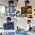Artiss Motorised Ceiling TV Mount 32-75 Inch Flip Down Smart Remote VESA 600x400