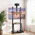 TV Stand 32-70" Universal Mobile Adjustable Height TV Stand with Wheels