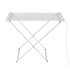 Heated Towel Rail Electric Clothes Airer Foldable Drying Rack 8 Bars