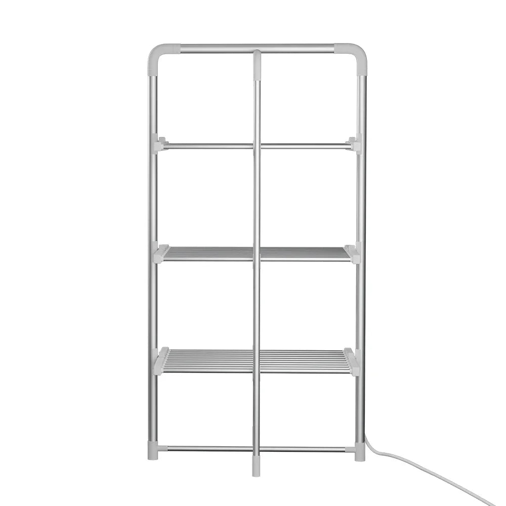 Electric Heated Clothes Drying Rack 30 Bar Foldable Towel Warmer