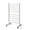 10‑Bar Heated Towel Rail – Freestanding 100W Fast‑Heat Stainless Steel