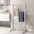 Electric Heated Towel Rail 6 Bar Freestanding Aluminium 100W Portable