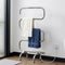 Heated Towel Rail – Freestanding 5‑Rung, 220W Stainless Steel, 40–50°C