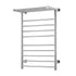Heated Towel Rail – Wall Mounted 14‑Bar, Stainless Steel, 40–50°C, 130W