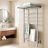 Heated Towel Rail – Wall Mounted 14‑Bar, Stainless Steel, 40–50°C, 130W