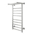 Heated Towel Rail – Wall Mounted 14‑Bar, Stainless Steel, 40–50°C, 130W
