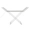 Electric Heated Clothes Airer 18 Rods Foldable Aluminium 220W Dryer