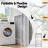 Electric Heated Clothes Airer 18 Rods Foldable Aluminium 220W Dryer