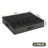 Artiss Under Bed Shoe Storage Containers X2 Box Organiser 12 Pairs Fabric Grey