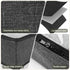 Artiss Under Bed Shoe Storage Containers X2 Box Organiser 12 Pairs Fabric Grey