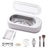 Devanti Ultrasonic Jewellery Cleaner 46kHz 400ml Cleaning Machine with Stainless Steel Tank White