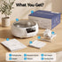 Devanti Ultrasonic Cleaner 700mL 48kHz Jewellery Cleaning Machine with Stainless Steel Tank White
