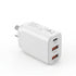 USB C Charger 30W Fast Charger 3 Port PD Charging Block White