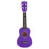 Alpha 21 Inch Ukulele Soprano Beginner Acoustic Small Guitar Kids Strings Purple