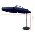 3m Outdoor Umbrella w/Base Cantilever Garden Patio Beach Navy
