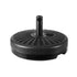 Instahut 2.7m Outdoor Patio Umbrella with Base Tilt Crank UPF50+ Shade Black