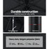 Instahut 2.7m Outdoor Patio Umbrella with Base Tilt Crank UPF50+ Shade Black