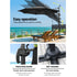 Instahut 3m Roma Cantilever Outdoor Umbrella with Base 360° Rotating UPF50 Black