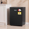 Devanti 42L Upright Freezer Black, Compact Mini Freezer for Caravan & Office