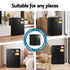 Devanti 42L Upright Freezer Black, Compact Mini Freezer for Caravan & Office