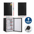 Devanti 81L Upright Freezer, Compact Bar Freezer with Drawer, Quiet & Freon-Free