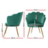Armchair Velvet Green Callista