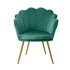 Armchair Velvet Green Callista