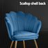 Armchair Velvet Blue Callista