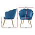 Armchair Velvet Blue Callista