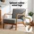 Armchair Fabric Light Grey