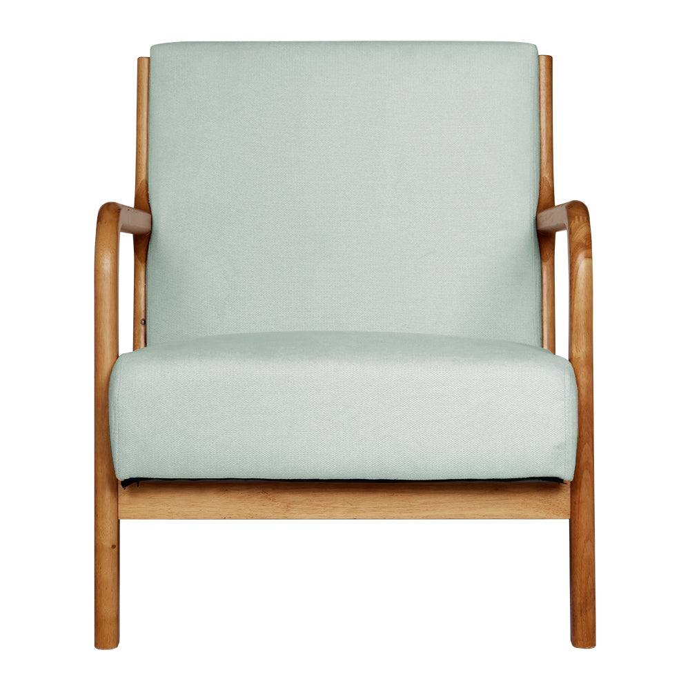 Armchair Fabric Grey Olive