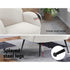Artiss Armchair Boucle White Hanes