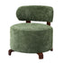 Artiss Armchair Occasional Chair Linen Upholstered Curved Backrest Green