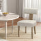 Artiss Milford Dining Chairs Set of 2 Linen Fabric Beige