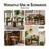Artiss Dining Chairs Set of 2 Velvet Upholstered Barrel Chairs with Curved Armrests & Back Green