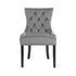 Artiss Dining Chairs Set of 4 Velvet French Provincial Grey