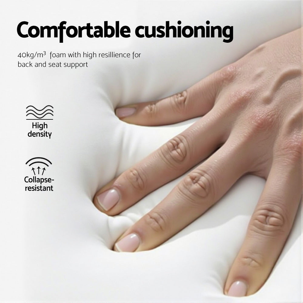 Dining Chairs Set of 4 Velvet Channel Tufted Pink