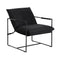 Armchair Lounge Chair Sling Black