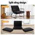 Armchair Lounge Chair Sling Black