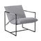 Armchair Lounge Chair Sling Grey