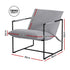 Armchair Lounge Chair Sling Grey