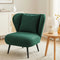 Armchair Accent Chair Lounge Tub Sofa Couch Corduroy Velvet Green