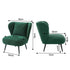 Armchair Accent Chair Lounge Tub Sofa Couch Corduroy Velvet Green
