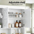 Bathroom Storage Cabinet Over The Toilet Organiser Laundry Shelf Holder