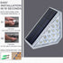 Dimnezz Solar Warm White Triangle Step Lights