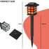 Dimnezz Solar Powered Waterproof LED Stake Lights