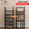 Hivvago 6 Tiers Shoe Rack Storage Organizer Shelf Adjustable Space Saver