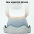 Hivvago Memory Foam Seat Cushion – Ergonomic Support for Office, Car & Home, Grey